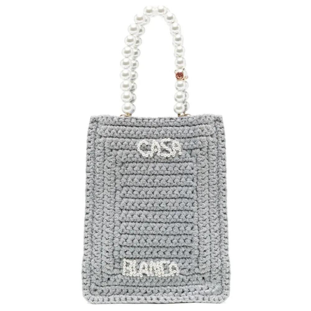 CasaBlanca Pearl Mini Crochet Bag